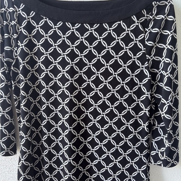 White House Black Market Chain Dress Women’s S Round Neck Office Career Church - Picture 4 of 11